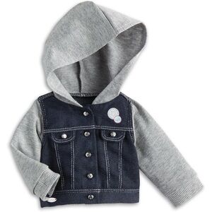American Girl Truly Me Hooded Denim Jacket